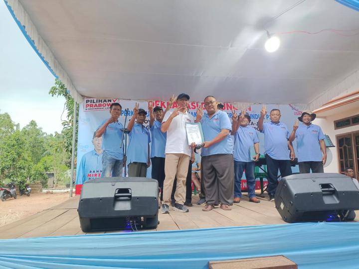 Perkumpulan Petani Pemakai Air Deklarasikan Dukungan Kepada Mirza - Jihan 