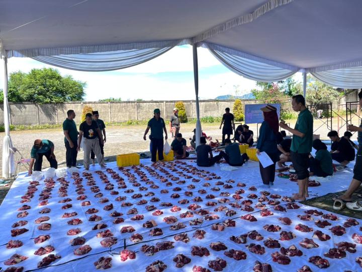 Emersia Lampung Gelar Salat Iduladha dan Salurkan Hewan Kurban