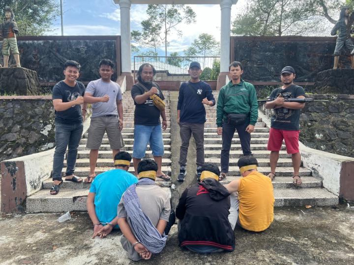 Pengguna Narkoba, Enam Terduga Digulung Polisi Lambar