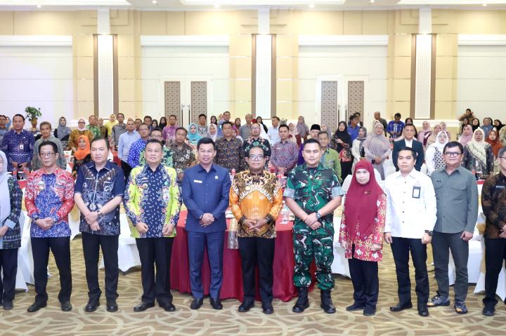 Pj Gubernur Lampung Buka Lokakarya Aspirasi Masyarakat Untuk Tingkatkan Pelayanan RSUD Abdul Moeloek 