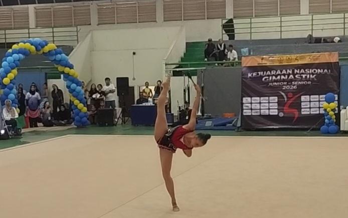 Lampung Ungguli DKI dan Jateng, Rebut Dua Emas Kejurnas Senam 