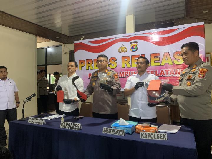 Pelaku Pembunuhan Brutal di Natar dan Perkosaan Anak di Bawah Umur di Pringsewu Ditangkap