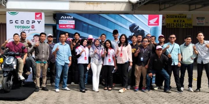 Honda Tunas Motor Pratama Meriahkan Acara Safety Riding di Bandar Lampung, Edukasi Keselamatan Berkendara untuk WujudkanBudaya Aman di Jalan Raya   