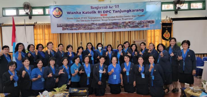 Organisasi Wanita Katolik RI Adakan Konferensi Tingkat Cabang di Aula SMA Xaverius Pahoman
