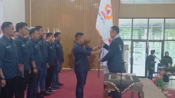 KONI Lampung Lantik Pengurus KONI Way Kanan 2025-2029, Diminta Siap Hadapi Porprov