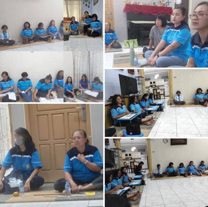 Pertemuan Pengurus Wanita Katolik RI DPC Tanjungkarang Menyusun Program Kerja Periode 2025 - 2028