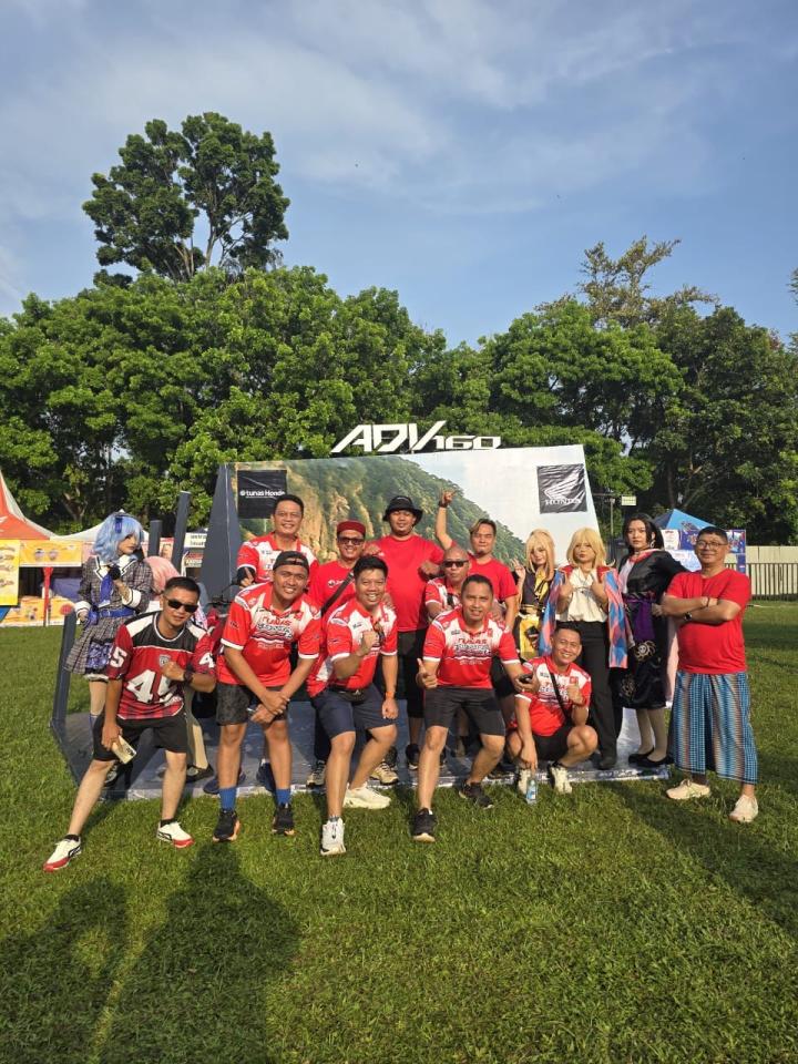 Launching Honda ADV Roadsing 160 di Unila, TDM Seputih Mataram Turut Meriahkan Acara dengan Semangat Petualangan