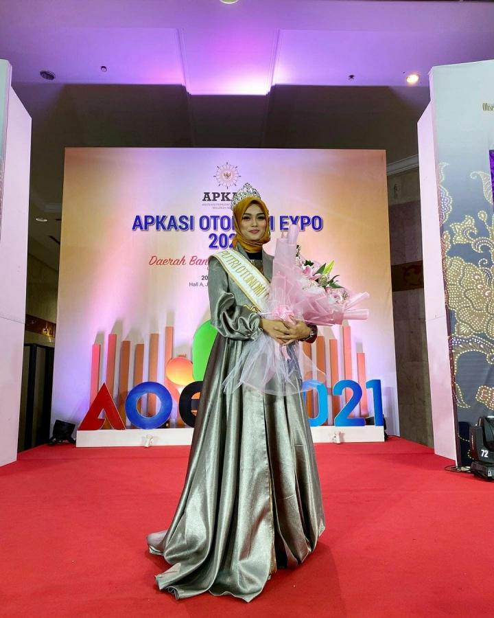Mantap! Gadis Berhijab Asal Kabupaten Tanggamus Terpilih Menjadi Putri Otonomi Daerah 2021