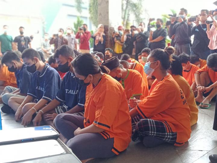 41 Penyelahguna Narkoba Berhasil Diamankan, 3 Diantaranya Wanita