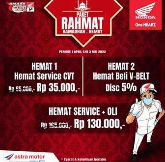 AHASS Astra Motor Tawarkan Paket Rahmat â€œRamadahan â€“ Hematâ€
