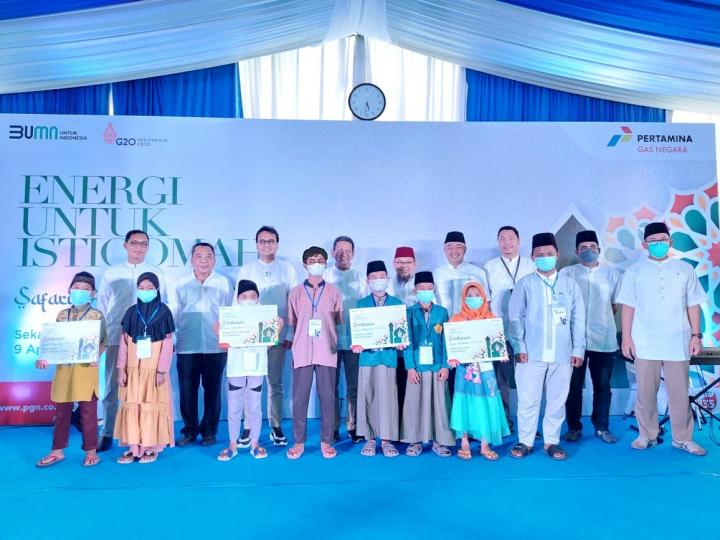 PGN Subholding Gas Grup Salurkan Bantuan Ke-1044 Yatim Piatu di Wilayah Sekayu Banyuasin