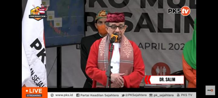 Pesan KMS PKS Untuk Relawan Posko Mudik Dr. Salim