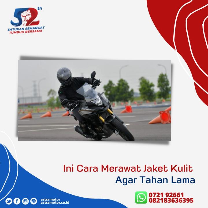 Dukung Gaya Berkendara #Cari_aman, Ini Cara Merawat Jaket Kulit Agar Tahan Lama  