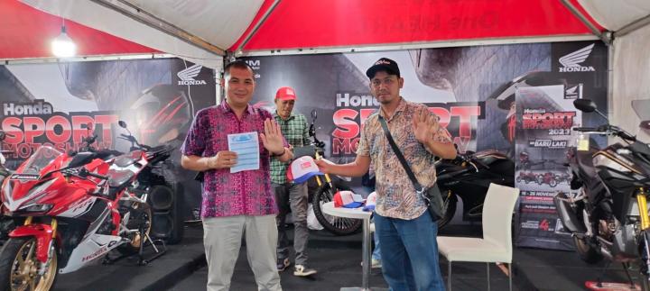 TDM Gelar Honda Sport Moto Show di Nemui Nyimah Fest 2023
