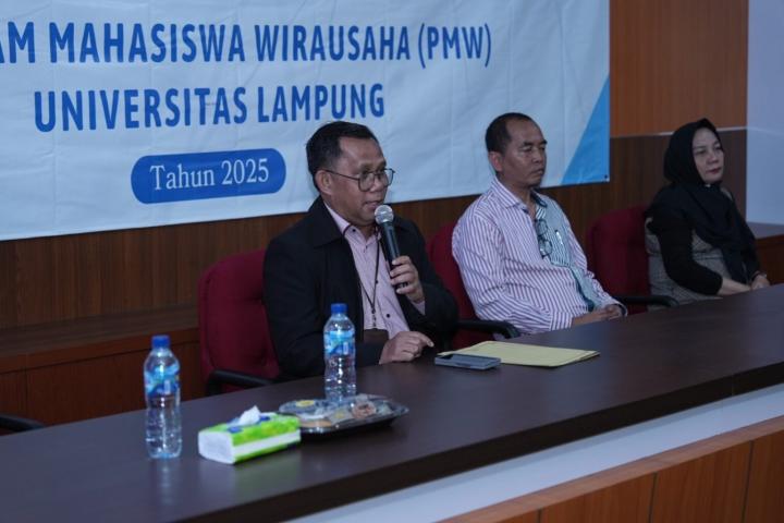 Unila Dorong Semangat Wirausaha Mahasiswa Lewat Program PMW