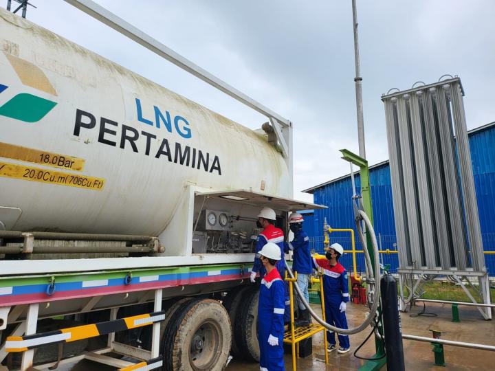 Subholding Gas Pertamina Supply LNG ke Industri Bontang