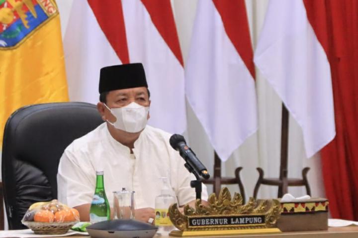 Gubernur Arinal Paparkan Progres Penanganan Covid-19 dan Pertanian kepada ICMI se-Lampung
