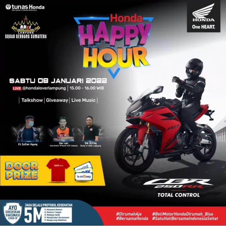Tunas Honda Bersama Jaringannya Sukses Menggelar Honda Happy Hour Bersama KKCI