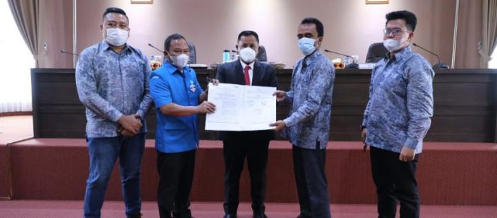 Produksi Air Minum Dalam Kemasan, Pemkab Lampung Selatan Teken MoU dan PKS dengan PT Amerta Putra Halilintar