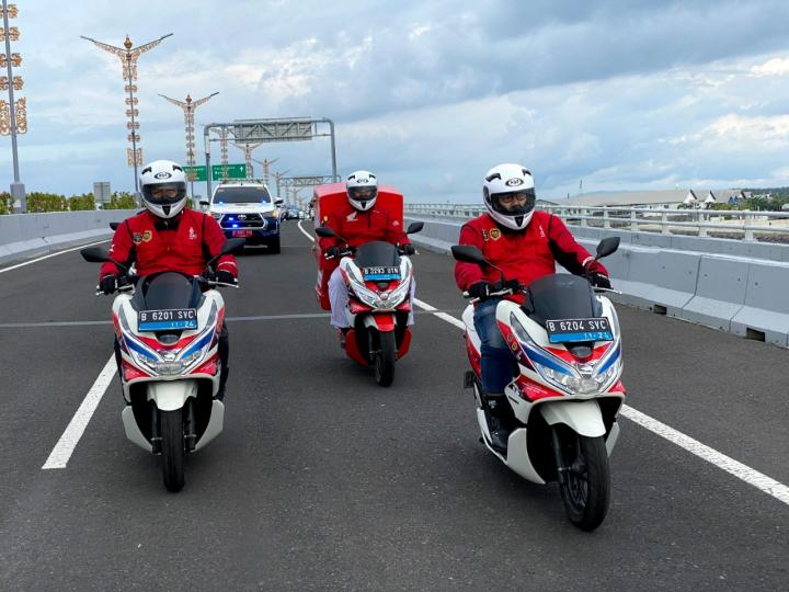 Perkuat Komitmen, AHM Ikuti Touring dan Pameran Kendaraan Listrik KTT G20Â  Â 