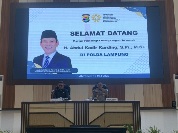 Polda Lampung dan Menteri P2MI Deklarasi Lawan TPPO: 95 Persen Korban Berangkat Ilegal