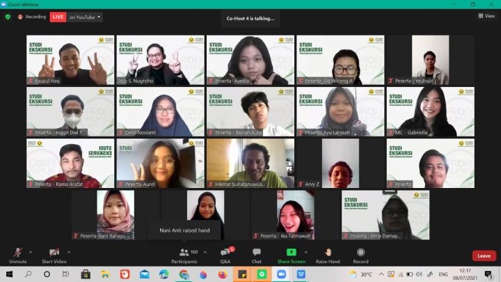 â€œProspek Cerah Konsultan PRâ€ Bekali Dunia Kerja, Studi Ekskursi Pertama Prodi Humas UPN Veteran Yogyakarta Dilakukan Secara Online.