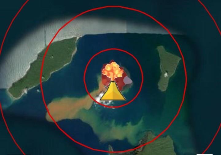 Gunung Anak Krakatau Kembali Erupsi, Masyarakat Tidak Diperbolehkan Mendekati Kawah Dalam Radius 2 km