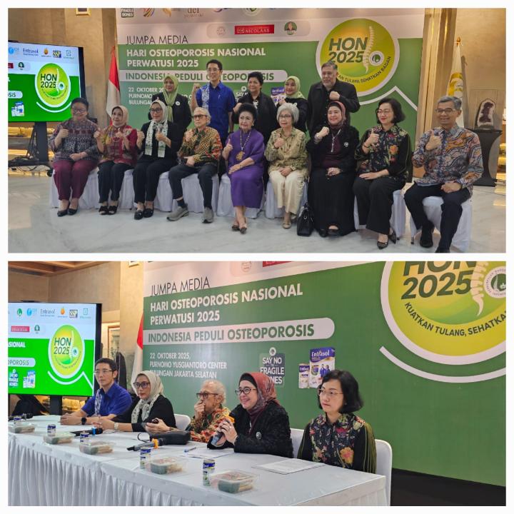 PERWATUSI Bersama Entrasol Gaungkan Gerakan Nasional Peduli Tulang Sehat