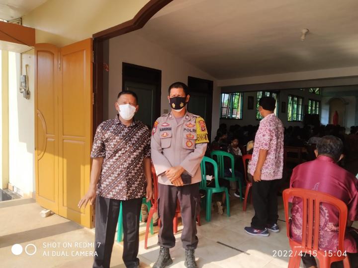 Polda Lampung Terjunkan 446 Personel Amankan Gereja