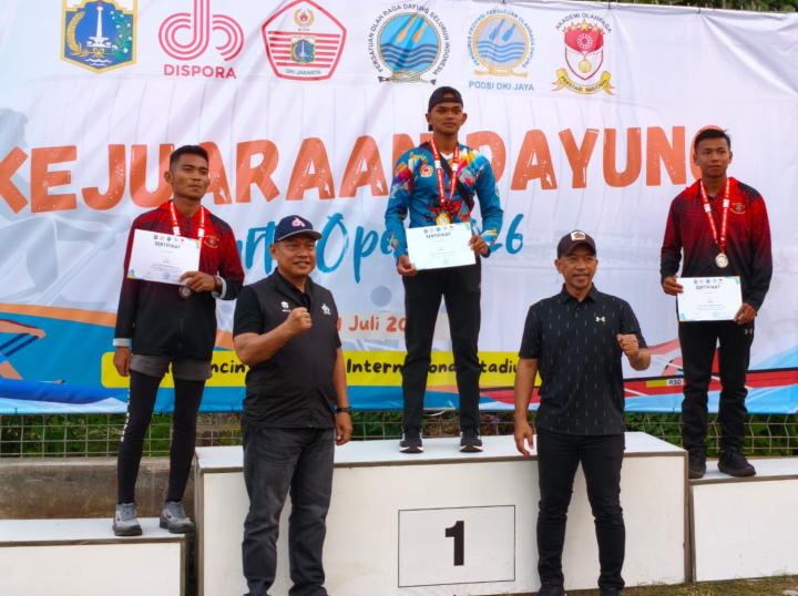 Keterbatasan Bukan Penghalang, Atlet SUP Lampung Sabet Tiga Medali Nasional