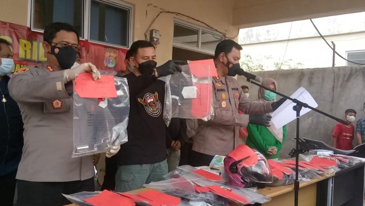 Melawan ! Perampok Sadis Yang Tewaskan Pegawai BRI Link, di Dor Tekab 308 Polda Lampung
