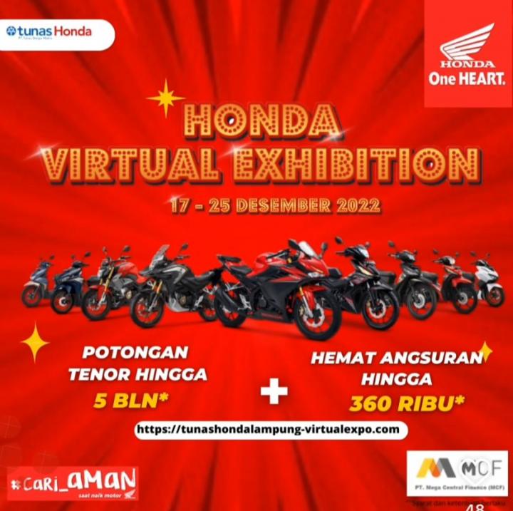 Honda Virtual Exhibition dari Tunas Honda dan NSS Kedaton Kembali Hadir
