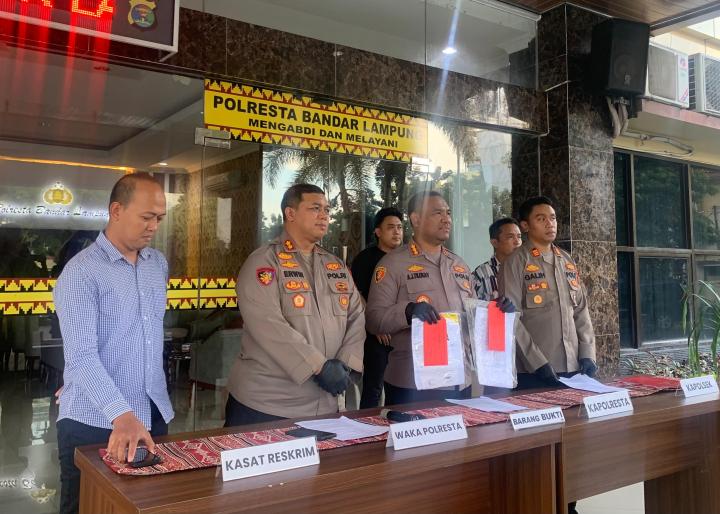 Rekayasa Laporan Pencurian, Seorang Warga Teluk Betung Diamankan Polisi