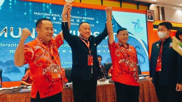 Aklamasi, Wilianto Tanta Pimpin PSMTI Dalam Munas Ke-7 Di Makassar