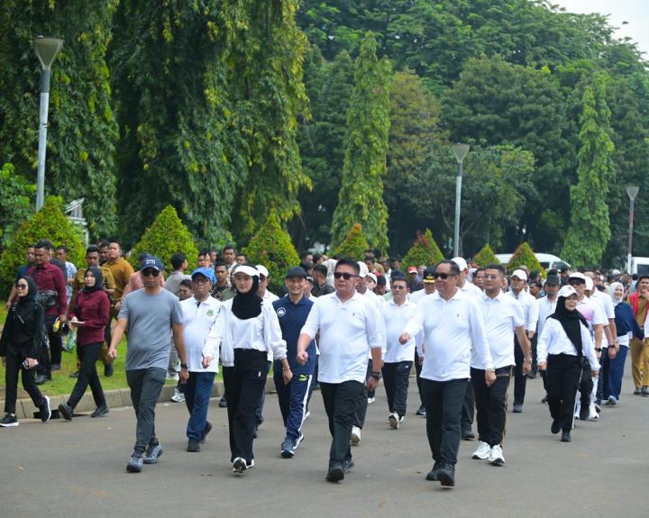 Gubernur dan Wakil Gubernur Lampung Terpilih Berada di Barisan Depan dalam Gladi Kotor Pelantikan di Monas