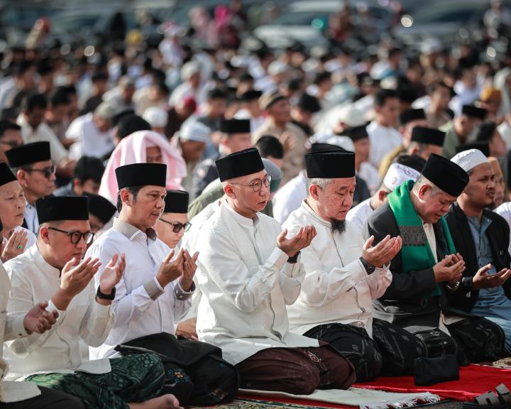 Lampung Kondusif, Masyarakat Rayakan Idul Fitri Dengan Penuh Sukacita