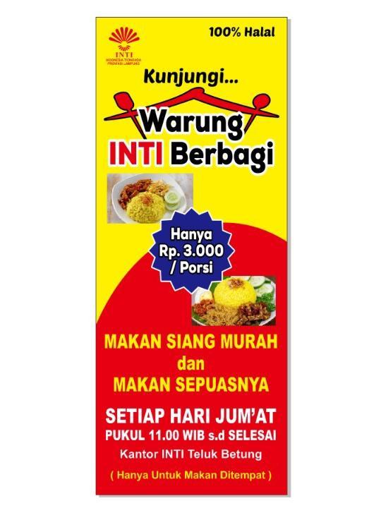 Perhimpunan Indonesia Thionghoa Lampung Buka Warung Makan Siang, Rp 3000 Makan Sepuasnya 