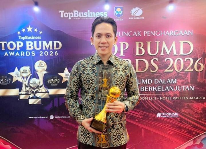 Tirta Jasa Lampung Selatan Raih TOP BUMD Awards 2026 Bintang 4, Bupati Egi Jadi Pembina Terbaik