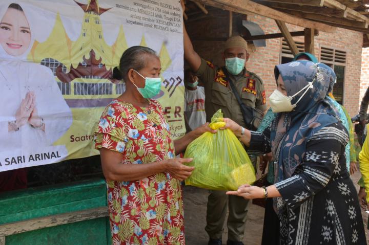 Perduli warga terdampak Covid-19, Mardiana Musa Ahamad Gelar Program Siger