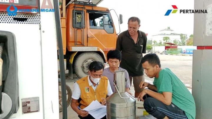 Jamin Kepuasan Konsumen, SPBU di Lampung Rutin Lakukan Pengecekan Kualitas BBM dan Takaran