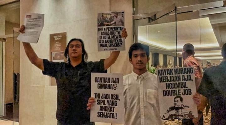 Kebut Pembahasan Revisi UU TNI saat Akhir Pekan di Hotel Mewah Menyayat Hati Rakyat
