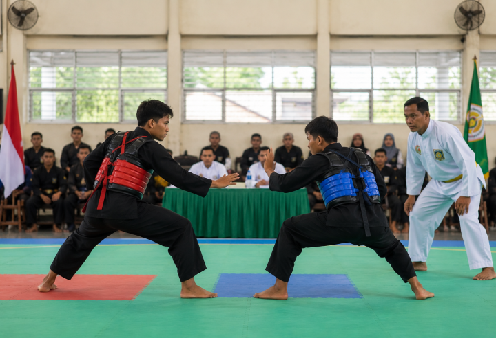 Sebanyak 64 Pesilat Ramaikan Sirkuit Pencak Silat Zona 1 IPSI Lampung