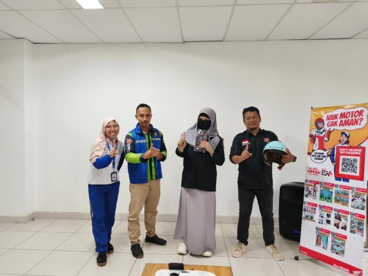 Safety Riding Bersama Garda, TDM Perkuat Budaya #CariAman di Bandar Lampung