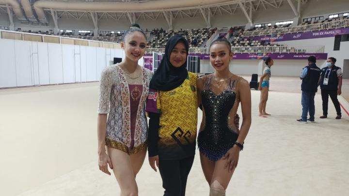 Olahraga Senam Ritmik Lampung Raih 2 Medali Emas 1 Perunggu di PON XX Papua