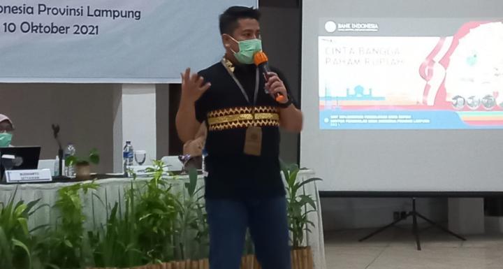 Jadi Identitas Bangsa, KPw BI Provinsi Lampung Gelar Sosialisasi Cinta Bangga dan Paham Rupiah