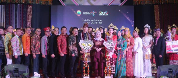 Grand Final Muli Mekhanai Lampung Selatan 2023, Thamrin Ajak Duta Pariwisata Promosikan Daerah