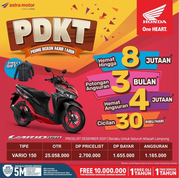 Sepeda Motor Honda Vario 150 Make It Perfect