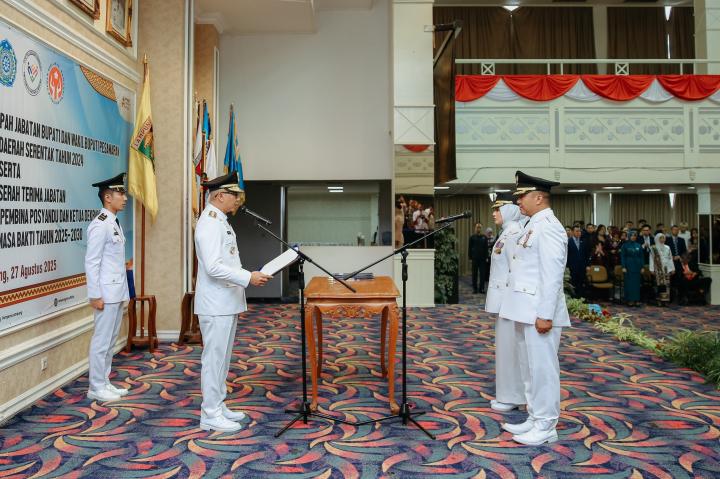 Awal Kepemimpinan Baru, Nanda Indira–Antonius Resmi Nahkodai Pesawaran