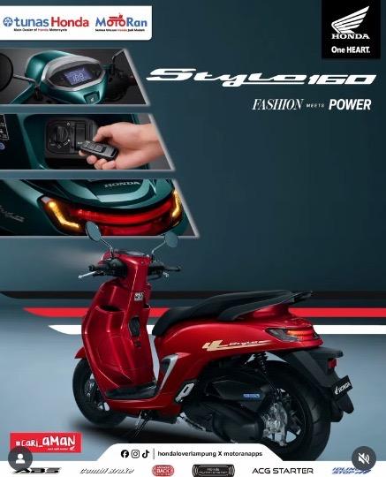 Astra Motor Tampilkan Honda Stylo 160: Perpaduan Fashion & Power untuk Gaya Hidup Modern