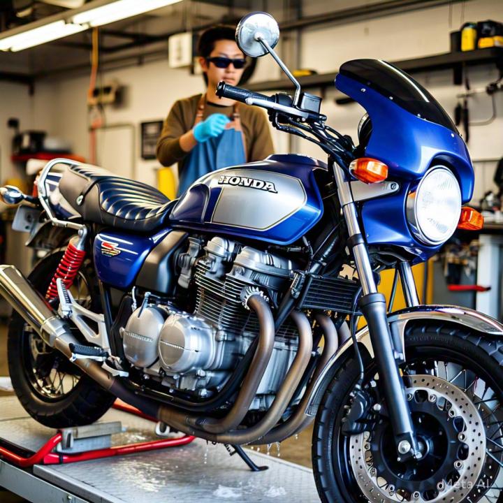 Tips Mencuci Motor Untuk Menghindari Baret Halus Pada Kendaraan